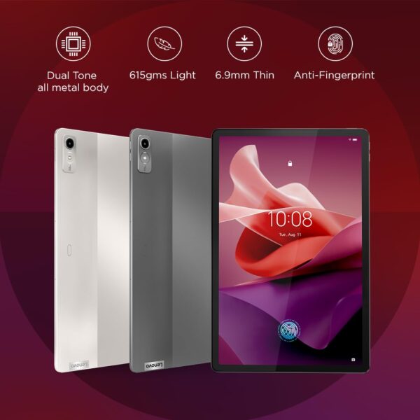 Lenovo Tab P12| 12.7 Inch| 8 GB, 128 GB Expandable| 3K Display| 10200 mAh Battery - Image 2